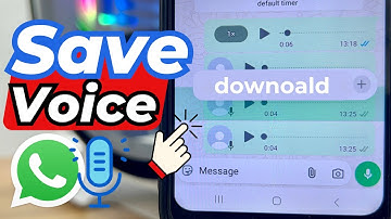 How to Save WhatsApp Voice Messages to Gallery 2025