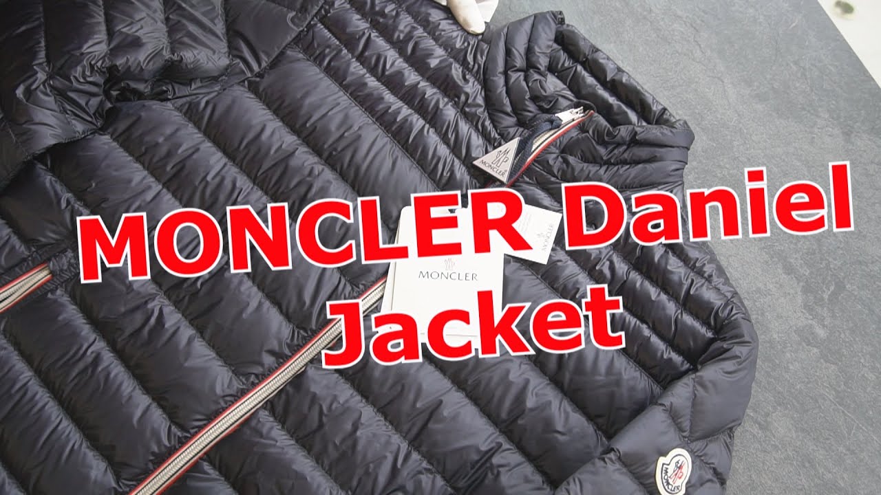 moncler daniel jacket black