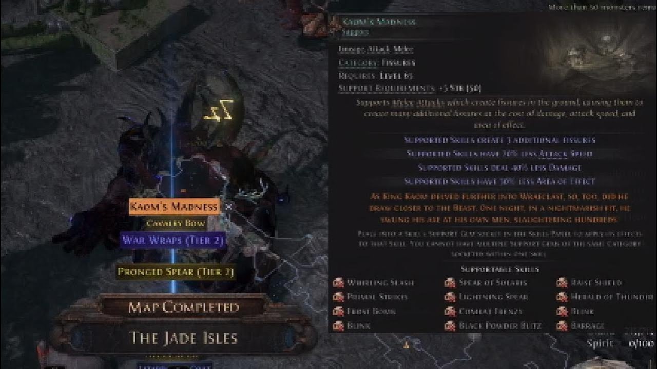 Path of Exile 2 Kaom's Madness Drop Location Eye of