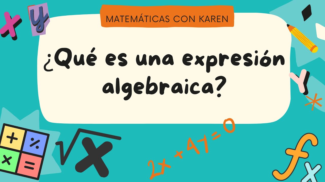 Diferencia entre un término algebraico y una expresión algebraica | Qué