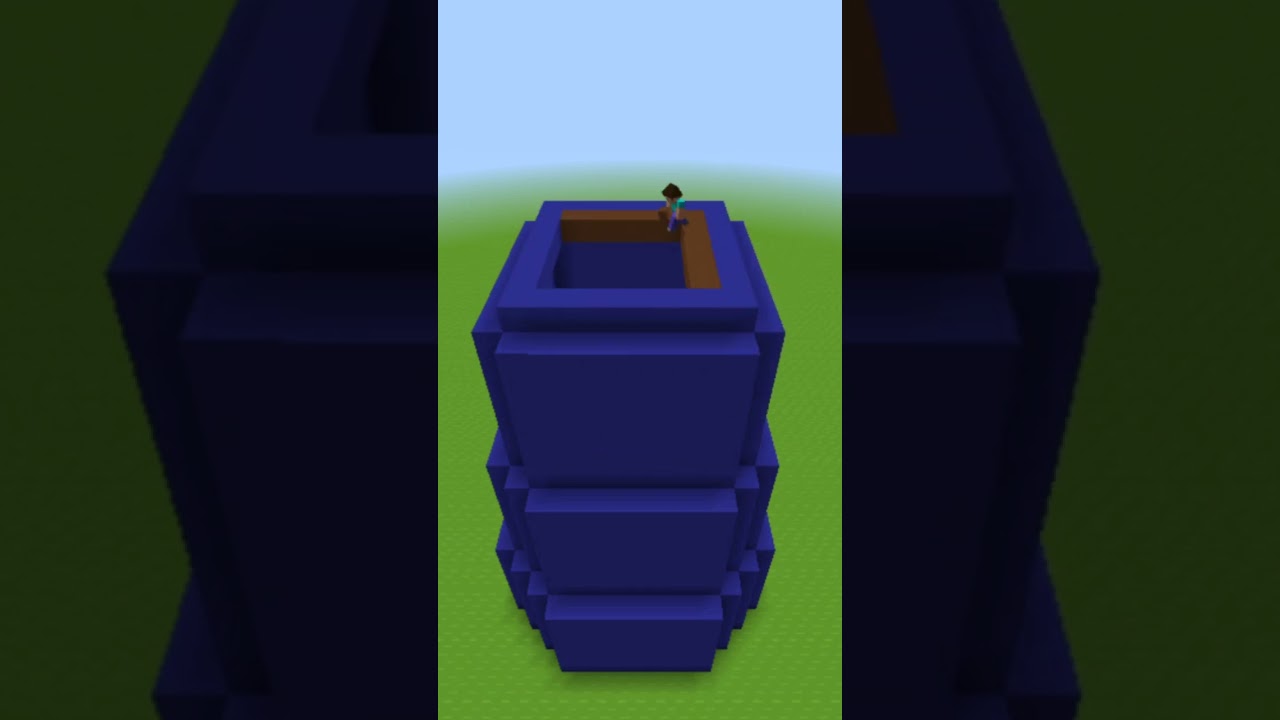 Minecraft Timelapse | membuat rumah squidward🗿 