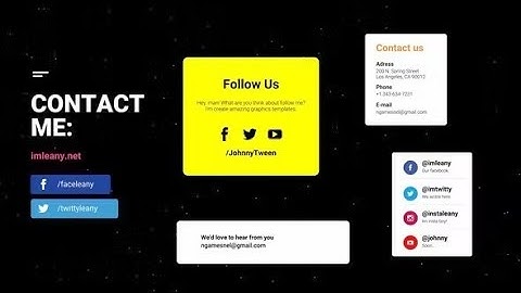 Follow Me/ DaVinci Resolve Template Download