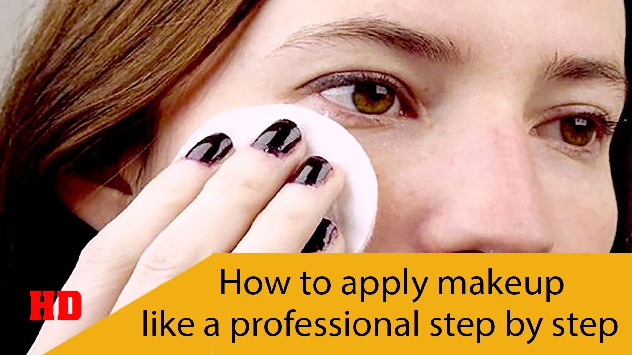 How to apply eye makeup professionally