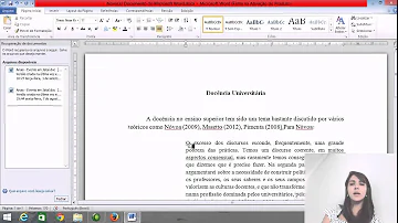 Pode fazer citação direta em uma resenha?