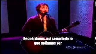 James Blunt - Goodbye My Lover (Subtitulada en español) | Acoustic Version.