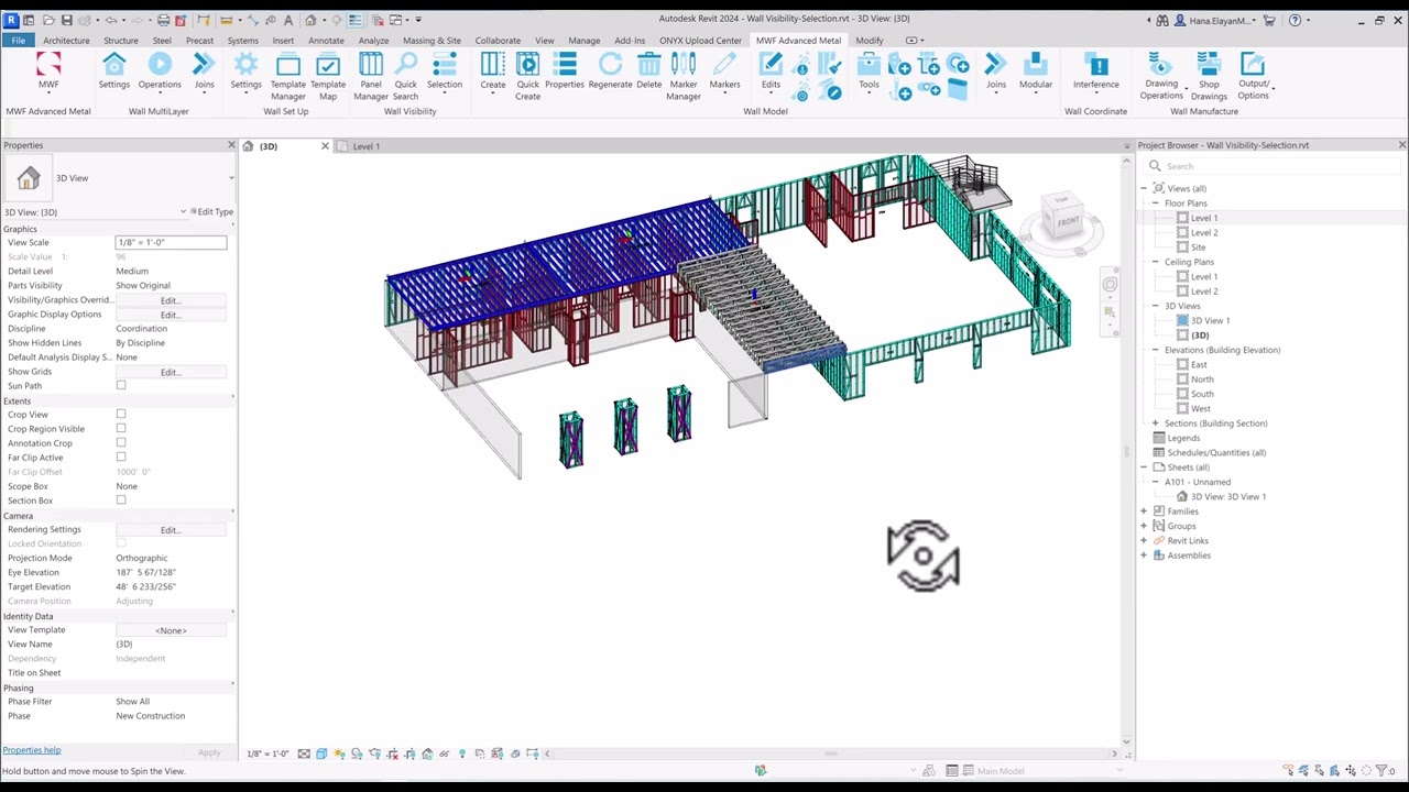 Maximize Project Visibility in Revit | Framing Plugin
