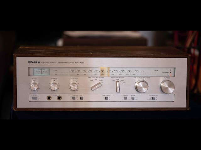 Yamaha CR-420 Stereo Receiver & Using AI to help Repair it