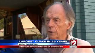 Strong California quake shakes famed wine countr