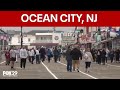 Rainy Memorial Day Weekend kicks off in Ocean City, NJ