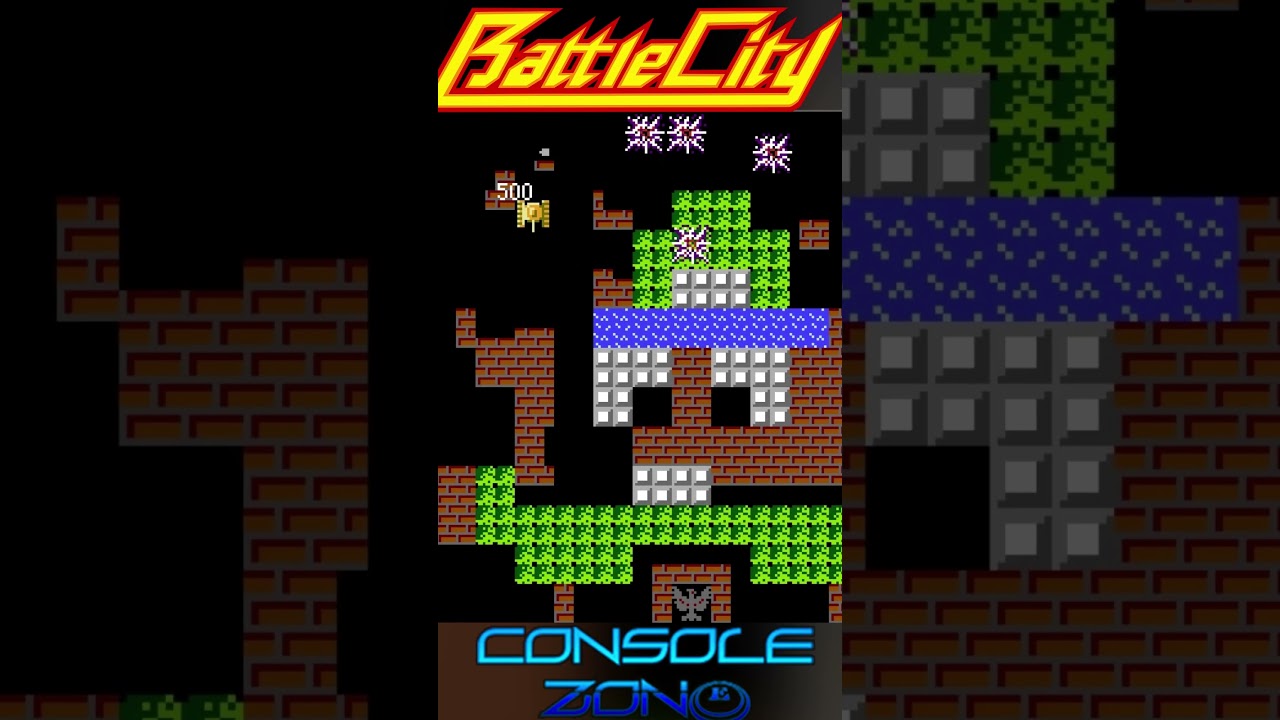 ⁣ТАНЧИКИ НА ДЕНДИ (BATTLE CITY) | ОБЗОР ИГРЫ #shorts #dendy