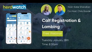 IE - Webinar - Calf Registration & Lambing 2025