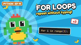 Python for Loops for Beginners: range(), Lists, Totals 🦜 | Learn Python, Ep. 14