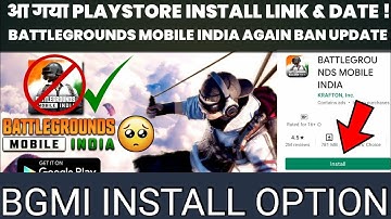BGMI Install button show || DATA Transfer ||ALL NEW UPDATE OF BGMI