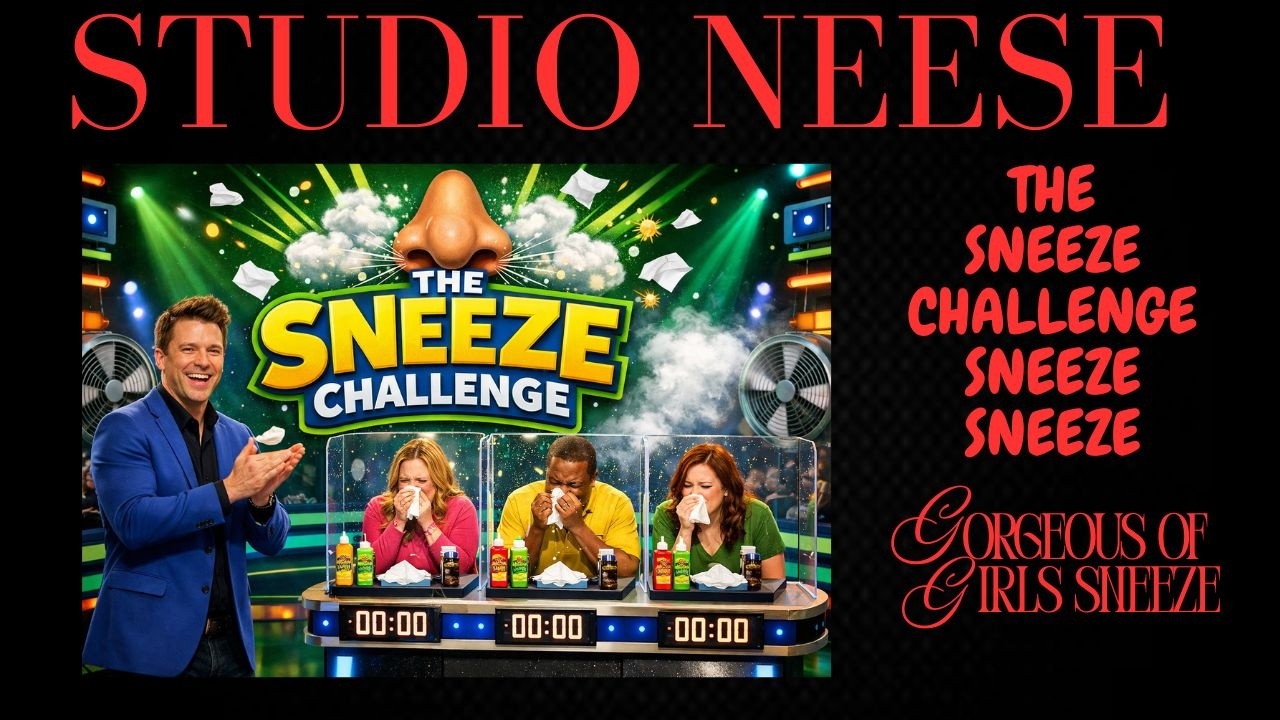 STUDIO NEESE : THE SNEEZE CHALLENGE AND FARMING COUNTRY ACT -CHEW!!!