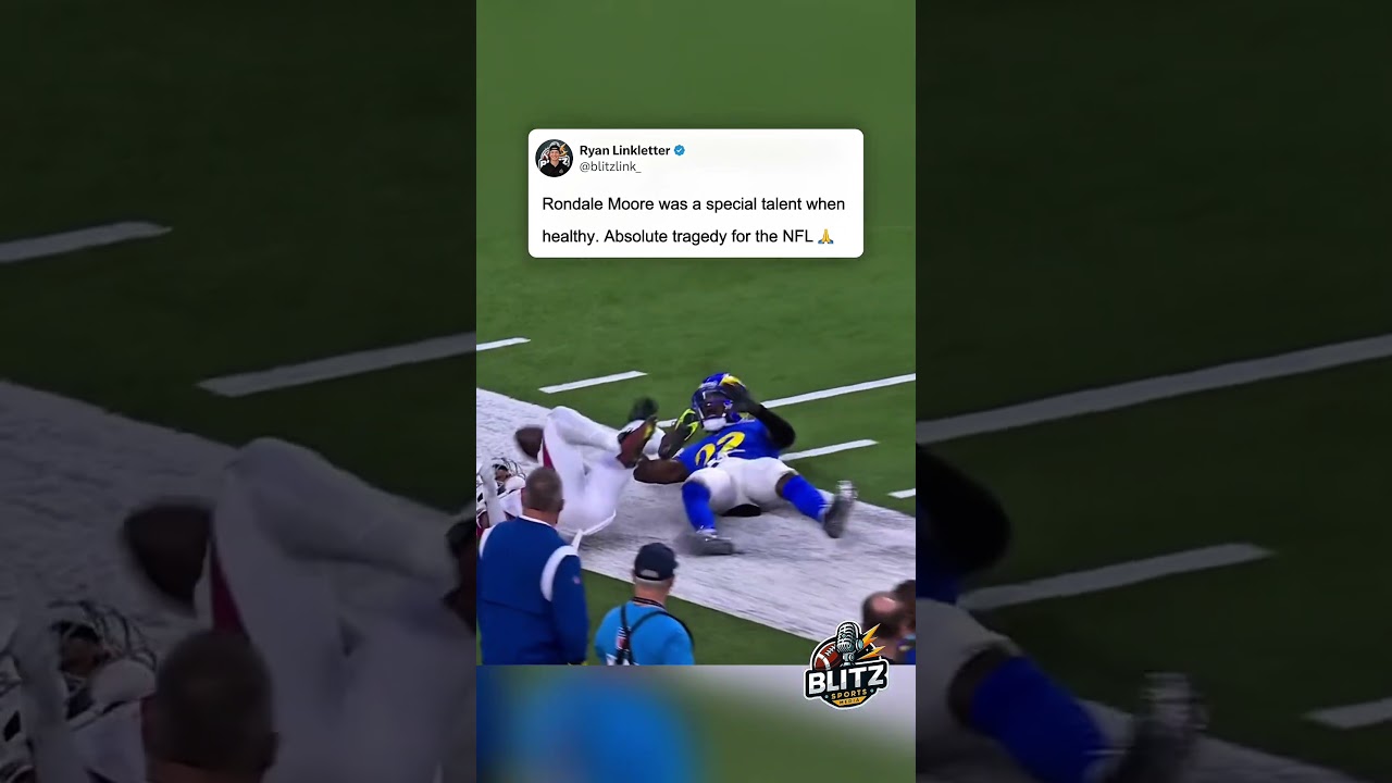 Absolutely devastating. Prayers for the Moore family. 🙏#rondalemoore #nflcombine #nfl