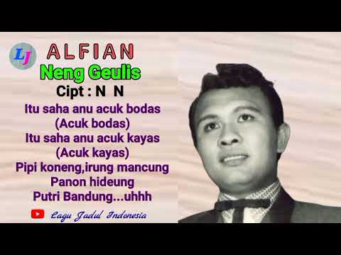 POP SUNDA [] ALFIAN - NENG GEULIS [ + Lirik ]