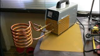 CONVERSION OF THE WELDING INVERTER into an INDUCTION FURNACE. Welding Machine - Heater