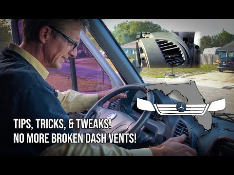 Replacing Driver's Side Vents on a T1N Sprinter!