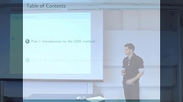 Pascal Bianchi: A dynamical system viewpoint on stochastic approximation methods