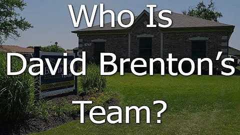 Who Is David Brenton's Team?