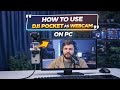 How to Use DJI Pocket 3, 2 &amp; 1 as Webcam on PC | Streaming &amp; OBS Setup Guide