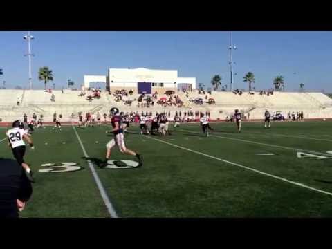 Nice Troy tackle for a Yorba Linda loss on the play