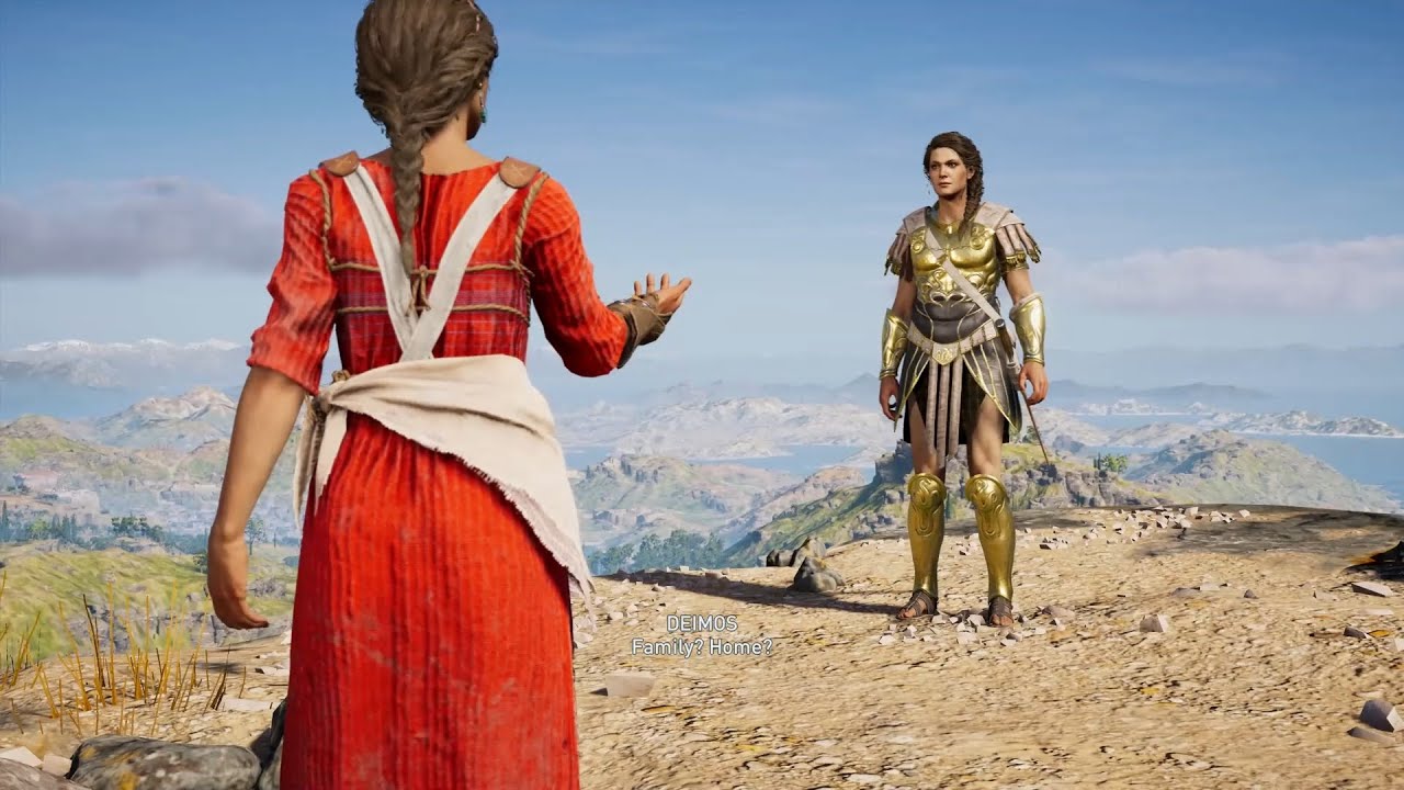 ASSASSIN'S CREED ODYSSEY - KASSANDRA vs ALEXIOS - YouTube