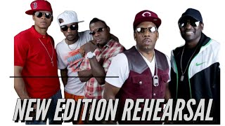 New Edition trio Johnny Gill, Ronnie DeVoe & Ralph in rehearsal ahead of Culture Tour