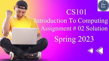 CS101 Assignment 2 Solution spring 2023 | VU | Introduction to Computing
