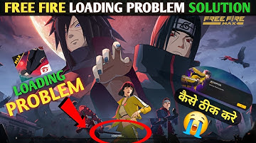 😭 Free Fire Loading Problem Today | free fire not open today | ff loading problem | ff error problem
