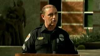 Press conference on accident that took like of Officer David Payne