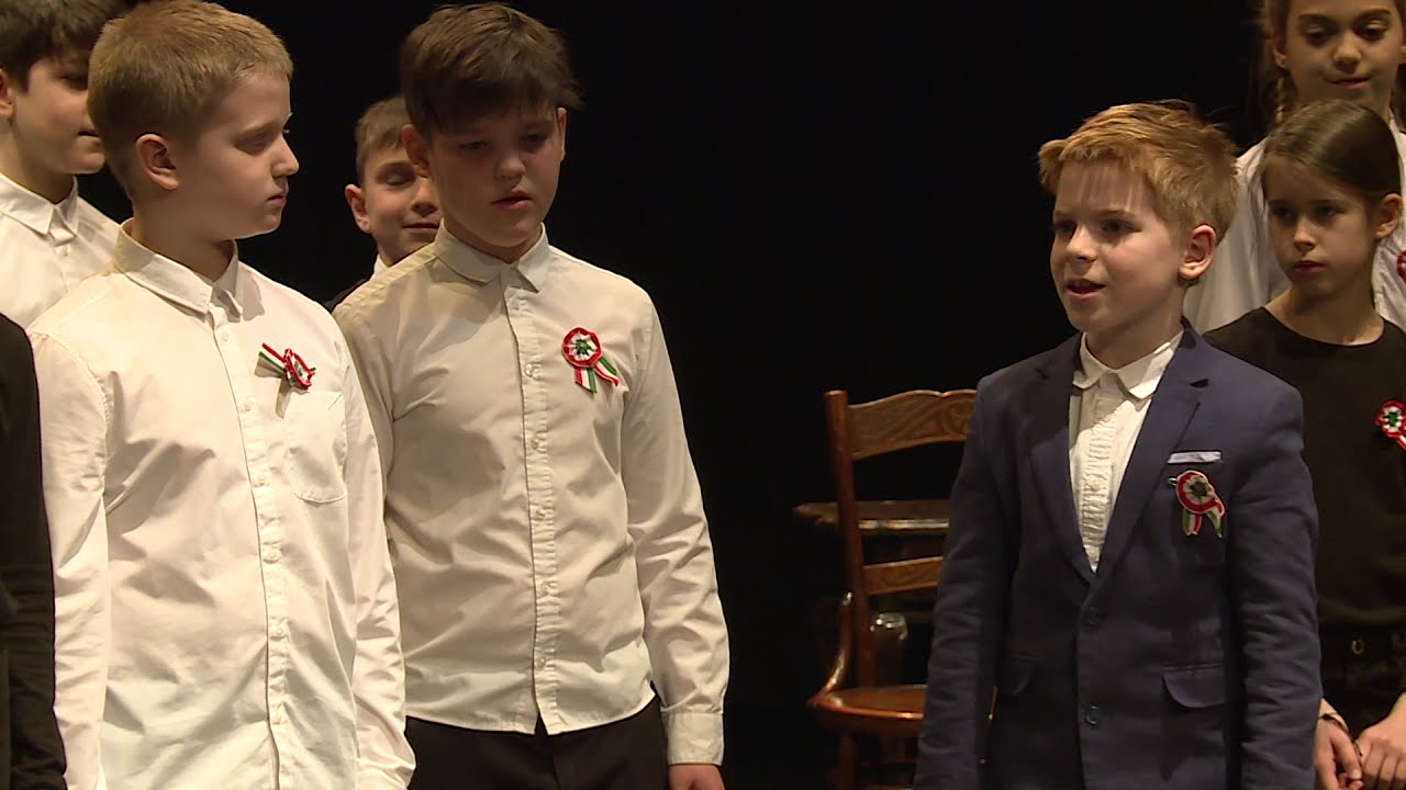 Március 15. Ünnepi műsor 2021 -Tamási Áron Ált.Isk. 3.b - Hegyvidék TV felvétele