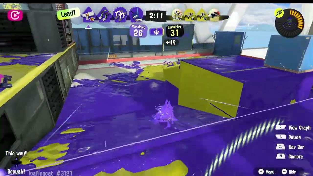 Splat Zone on Hammerhead Bridge