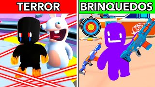 BATALHA DE BRINQUEDOS NO STUMBLE GUYS