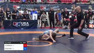 41 kg Final   Henry Aslikyan, International Sport Union ISU vs Grey Burnett, Perrysburg Wrestling Cl