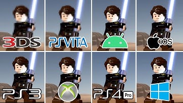 Lego Star Wars The Force Awakens (2016) 3DS vs Vita vs Android vs iOS vs PS3 vs XBOX360 vs PS4 vs PC