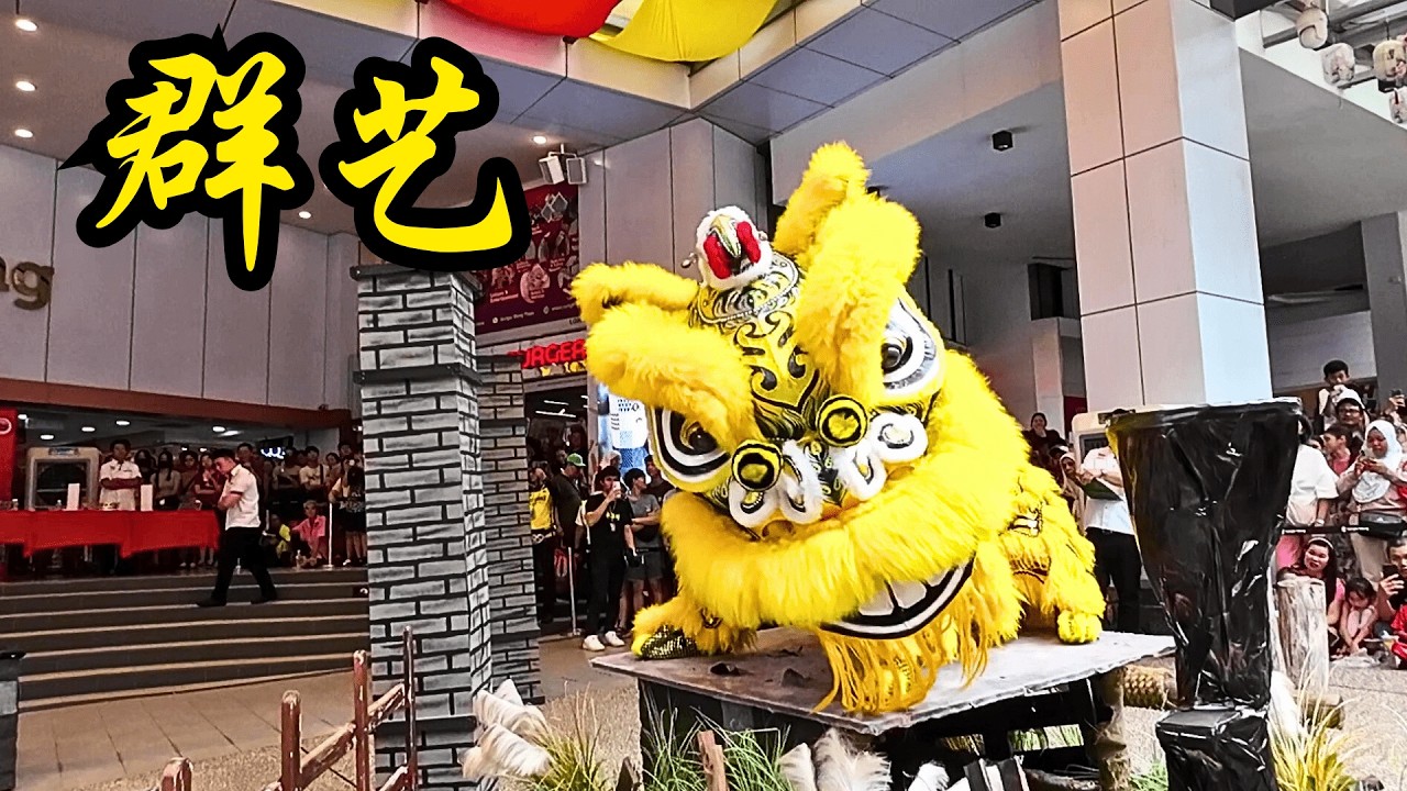 柔佛哥打丁谊群艺龙狮体育会 @ 2024年第三届金河广场全国传统舞狮比赛(Qun Yi @ 2024 Sungai Wang Lion ...
