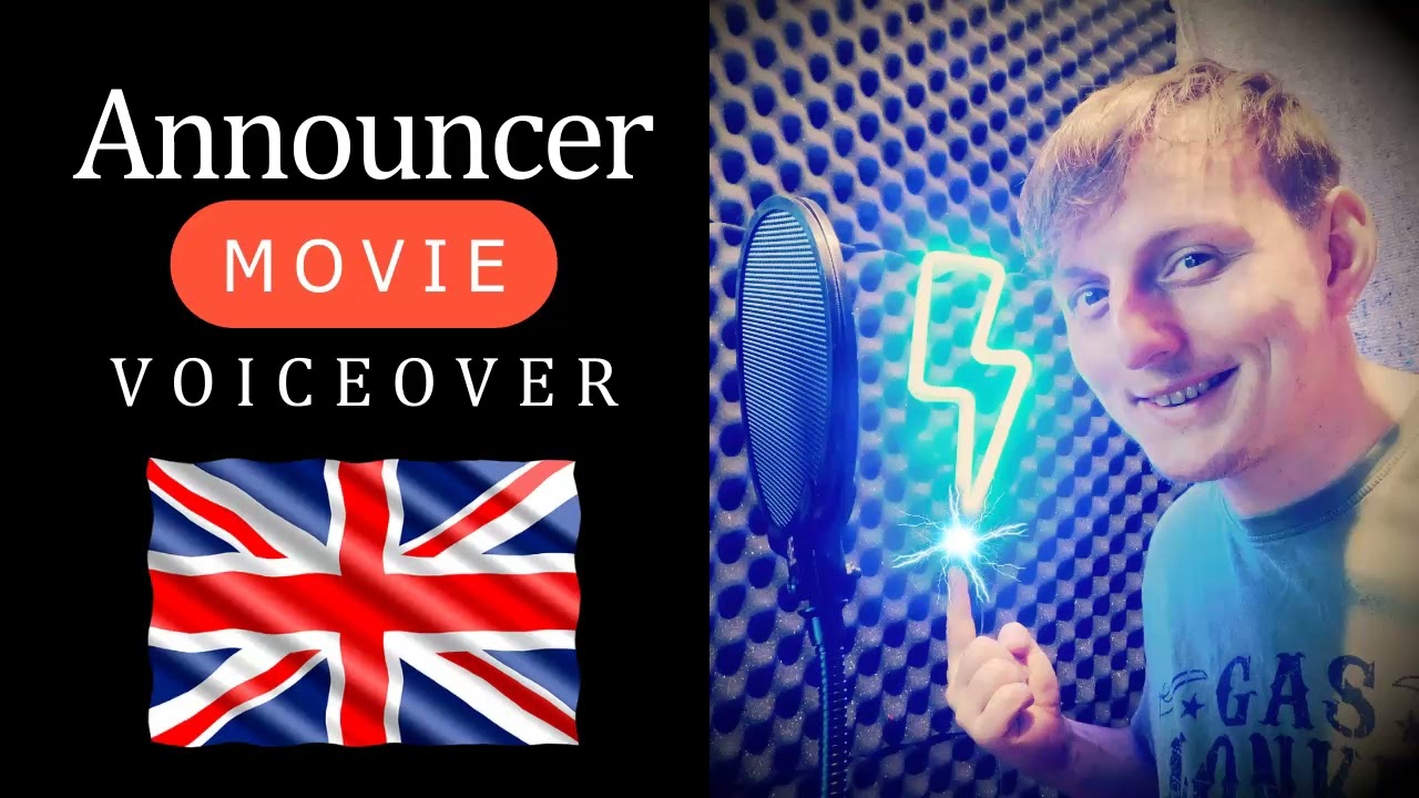 British Male Announcer Voiceover by Eternalvoiceovers.com