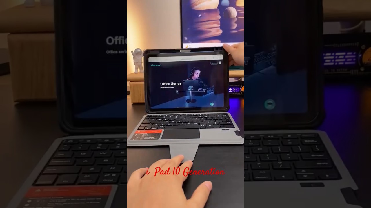 Nillkin iPad 10 Generation Case with Keyboard 