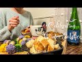 Celebrating Winter Solstice | Cheese fondue at home | new SNOOPY dog house #petparadise #snoopy