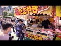 屋台 Amazing funny food stall at "sanjya" festival in Tokyo Japan. (2nd. part)