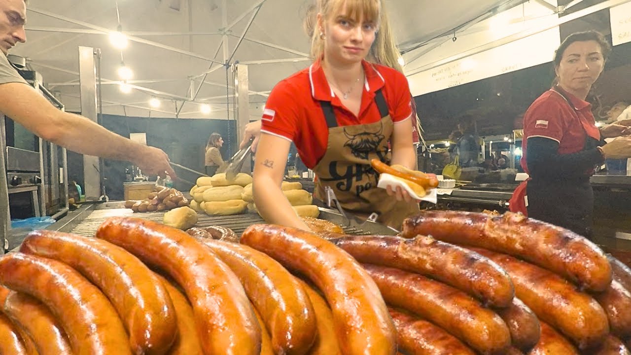 Huge Street Food. Melted Cheese, Orgy of Grilled Meat & more. Food Event in Italy