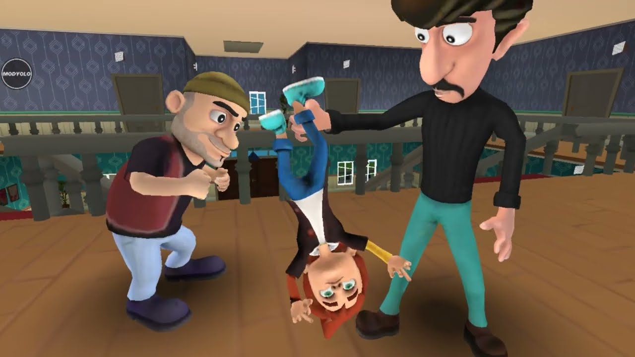 Scary Robber Home Clash New Update New Chapter Dry Me A Robber New Levels (Android,iOS)