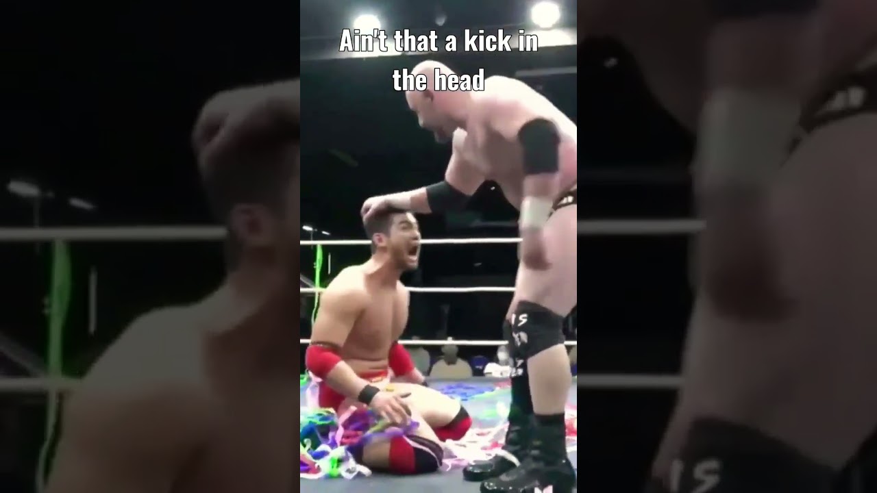 Kick in the Head - All Korea Wrestling 