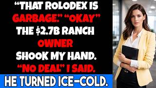 She Said No to a Billionaire—and Everything Changed in That Room