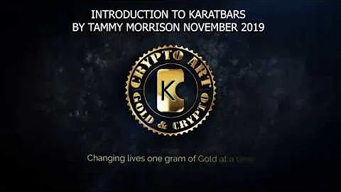 Tammy Morrison - Karatbars Intro November 2019
