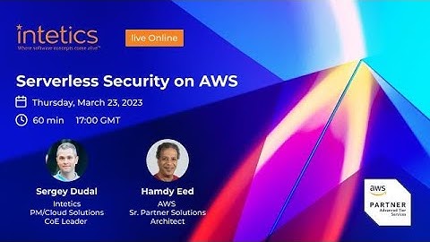 Serverless Security on AWS