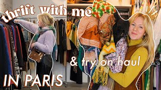 THRIFT WITH ME + THRIFT HAUL in PARIS | 6 secondhand stores + tons of vintage finds | WELLLOVED