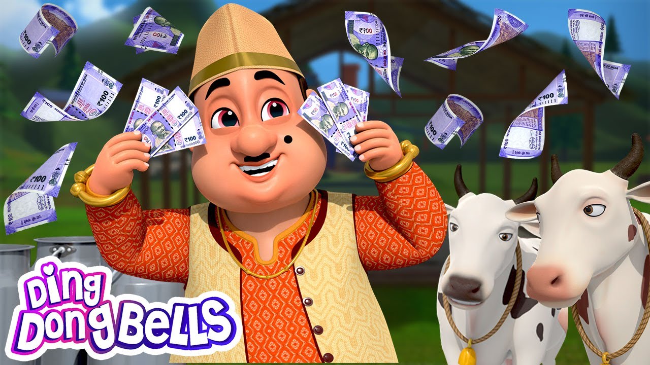 Lalaji Aur Gaay | लालाजी और गाय | Kids Rhymes in Hindi | Ding Dong Bells