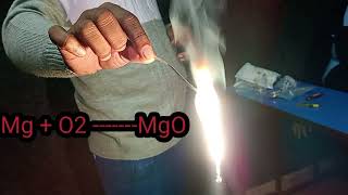 Burning of Magnesium